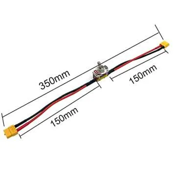 Reliable XT60 Power Switch for RC Drones and Cars