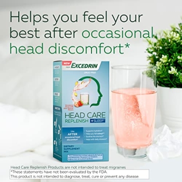 Excedrin Head Care Replenish Plus Sleep Supplement - 24 Pack