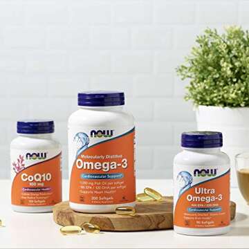 NOW Foods - Ultra Omega-3 500 EPA/250 DHA - 180 Softgels