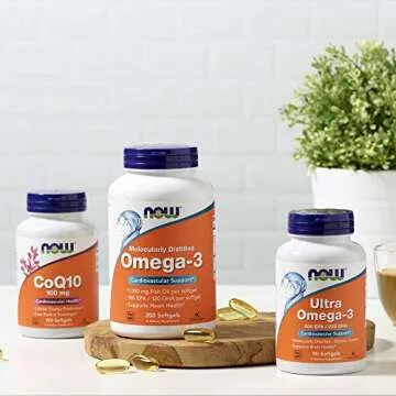 NOW Foods - Ultra Omega-3 500 EPA/250 DHA - 180 Softgels
