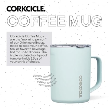 Corkcicle Triple Insulated Coffee Mug – Keeps Drinks Hot
