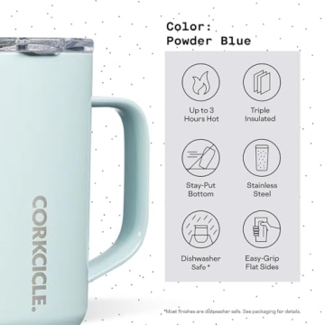 Corkcicle Triple Insulated Coffee Mug – Keeps Drinks Hot