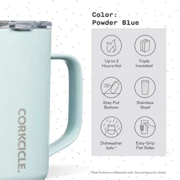 Corkcicle Triple Insulated Coffee Mug – Keeps Drinks Hot