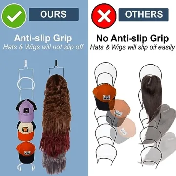 Livememory Wigs Holder Ultimate Storage Solution for Wigs