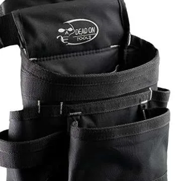 Durable Carpenter's Rig with Back Support and 24 Pockets