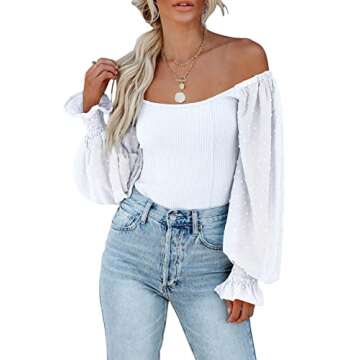 Berryou Bodysuit for Women - Stylish, Comfortable, and Versatile