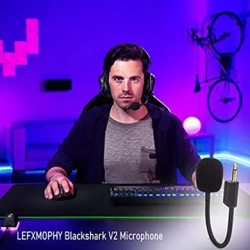 LEFXMOPHY Blackshark V2 Mic Replacement for Gaming Headsets