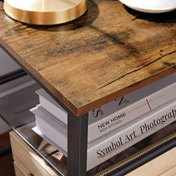 VASAGLE Nightstand Set of 2 - Stylish and Functional Tables