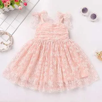 Charming Baby Girl Butterfly Dress for First Birthday