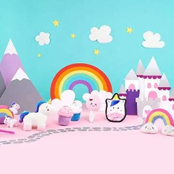 ZippyPaws Birthday Cupcake- Dog Squeaky Toys to Keep Them Busy, Funny Food Plush for Small, Medium, & Large Dogs, Cute Stuffed Puppy Toy, Pet Products, Gift for Dogs of All Breeds, Soft & Cuddly- Blue