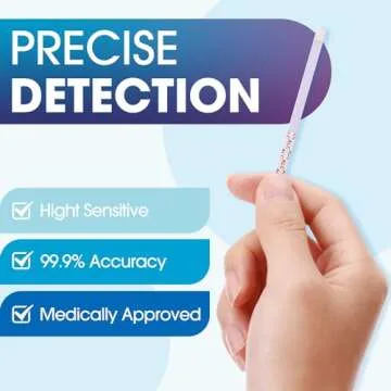 Papablic 24Pcs Alcohol Test Strips for Breastmilk, Quick Results in 2 Minutes Breast Milk Alcohol Test Strips for Breastfeeding Moms at Home Holiday Party