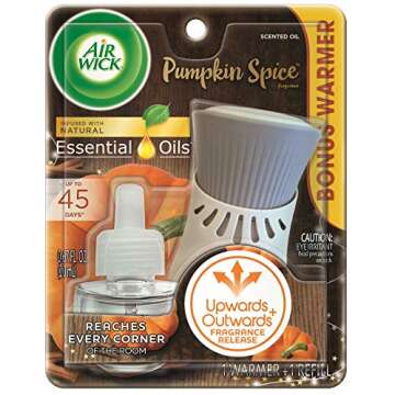Delightful Airwick Pumpkin Spice Refill and Warmer for a Cozy Ambiance