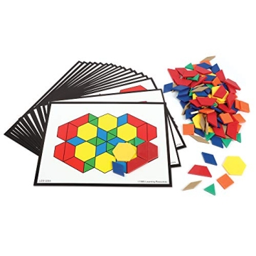 Learning Resources Pattern Block Pack for Creative Kids