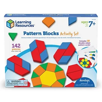 Learning Resources Pattern Block Pack for Creative Kids