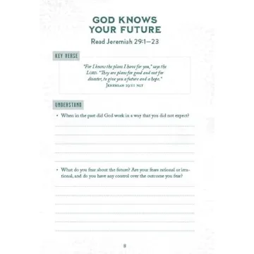 5-Minute Bible Study Journal for Women Daily Devotion