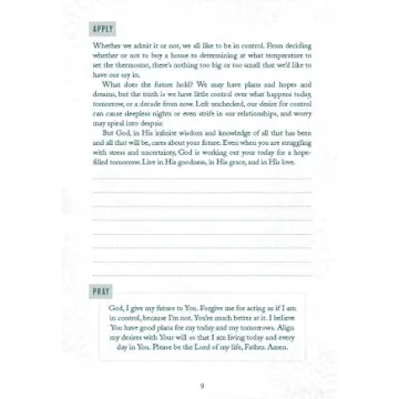 5-Minute Bible Study Journal for Women Daily Devotion