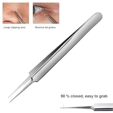 WSYUB Blackhead Tweezers Kit for Flawless Skin