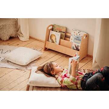 WOOD&ROOM Kids Bookshelf - Inspire Young Readers!