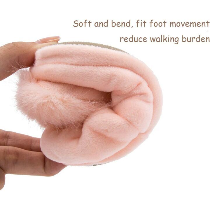 Cute Toddler Girls Unicorn Tie Dye Fuzzy Slippers