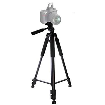 60" Pro Series Professional Camera Tripod for Canon, Nikon, Sony, Samsung, Olympus, Panasonic & Pent...