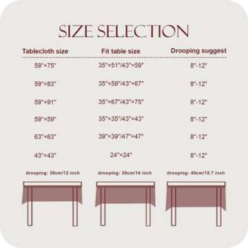 patdrea Vintage Ruffle Tablecloth for Rectangle Tables,Farmhouse Embroidered Cotton White Lace Table Cloth Cover Decor for Dining Room Wedding Banquet Thanksgiving Christmas,67"*106"