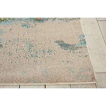 Nourison Celestial Modern Abstract Sealife Area Rug