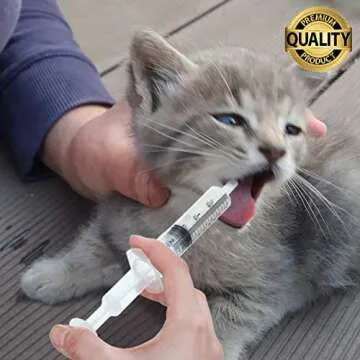 Frienda 4 Pack Plastic Measuring Syringe for Multiple Uses