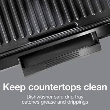 Proctor Silex 1000W Panini Press Grill Nonstick Easy Clean