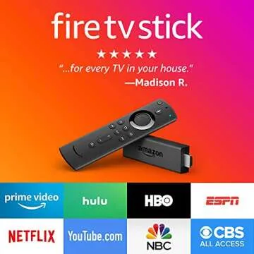 Certified Refurbished Fire TV Stick streaming media player with Alexa built in, includes Alexa Voice Remote, HD, easy set-up, released 2019