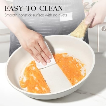 GiPP Nonstick 9.5" Frying Pan for Effortless Cooking