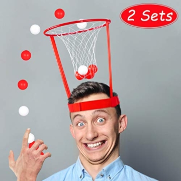 90shine Christmas Headband Hoop Ball Game Holiday Fun
