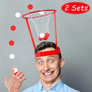 90shine Christmas Headband Hoop Ball Game Holiday Fun