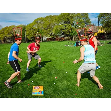 90shine Christmas Headband Hoop Ball Game Holiday Fun