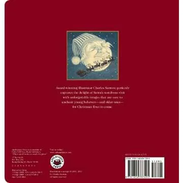 The Night Before Christmas Oversized Padded Board Book: The Classic Edition (Celebrate The Holiday S...