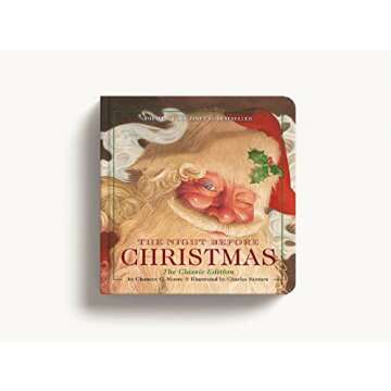 The Night Before Christmas Oversized Padded Board Book: The Classic Edition (Celebrate The Holiday Season with a Family Tradition) (Oversized Padded Board Books)