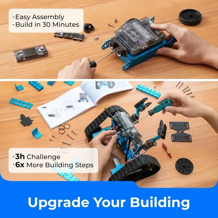 mBot2 Rover Robot - Interactive STEM Kit for Kids