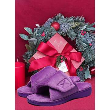 SOLLBEAM Women's Adjustable Arch Support Slippers