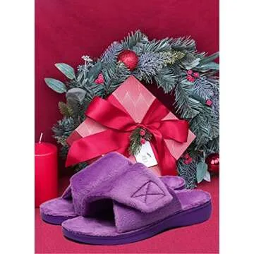 SOLLBEAM Women's Adjustable Arch Support Slippers