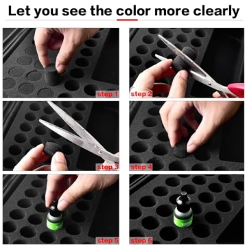 Stylish Alcohol Ink Storage Case for 46 Bottles