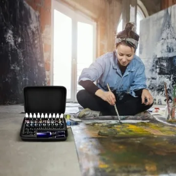 Stylish Alcohol Ink Storage Case for 46 Bottles