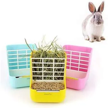 Durable Rabbit Feeder for Guinea Pigs and Small Pets