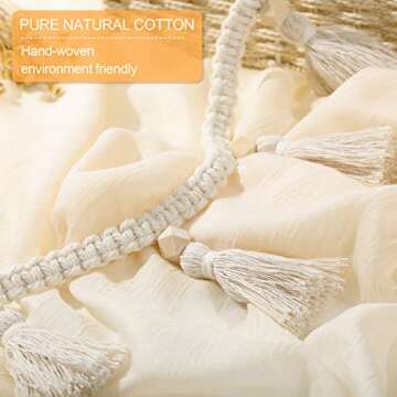Elevate Your Decor with Tatuo Macrame Tassel Garland