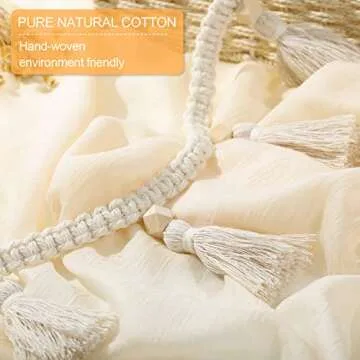 Elevate Your Decor with Tatuo Macrame Tassel Garland