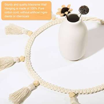 Elevate Your Decor with Tatuo Macrame Tassel Garland