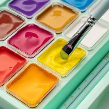 Miya Himi Gouache Paint Set - 18 Colors, Vibrant & Non-Toxic