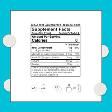 RUN GUM Variety PackEnergy Chewing Gum 50mg Caffeine Taurine & B-Vitamins Per Piece, 24 Pieces (Pack of 12) Sugar Free, Zero Calorie, No Aspartame, and Gluten Free