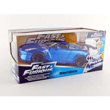 Jada Toys Fast & Furious 1:24 GT-R Die-cast Car for All Ages