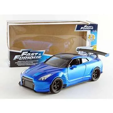 Jada Toys Fast & Furious 1:24 GT-R Die-cast Car for All Ages