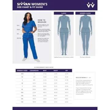 Sivvan Scrubs for Women - Long Sleeve Comfort Underscrub Tee 3-Pack - S85003 - Black/Dark Marl Grey/White - XL