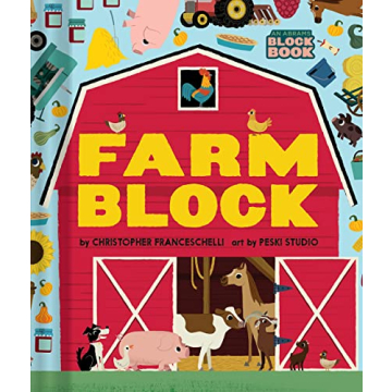 Farmblock: Interactive Farm Life Book for Toddlers & Preschoolers